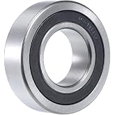 XiKe 1641-2RS Ball Bearings, 1" x 2" x 9/16", Double Sealed, 2 Pack | Double sealed, pre-lubricated, stable performance, cost-effective.