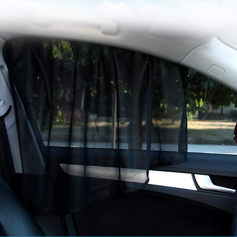 Navaris 2X Tendine Parasole per Auto - 44x36cm Pieghevole - Protezione Sole Universale Fissaggio