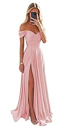 PEIYJYUSP Silk Satin Bridesmaid Dresses for Women