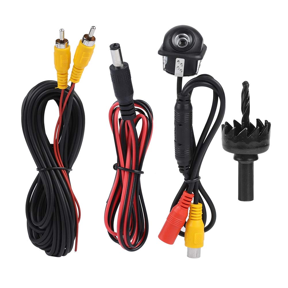 Backup Rear View Camera, Car Rear View Reverse/Reversing Parking Backup Camera Video Cable, HD 90° Viewing Angle IP67 Waterproof Car Backup/Front/Side View Backup Camera