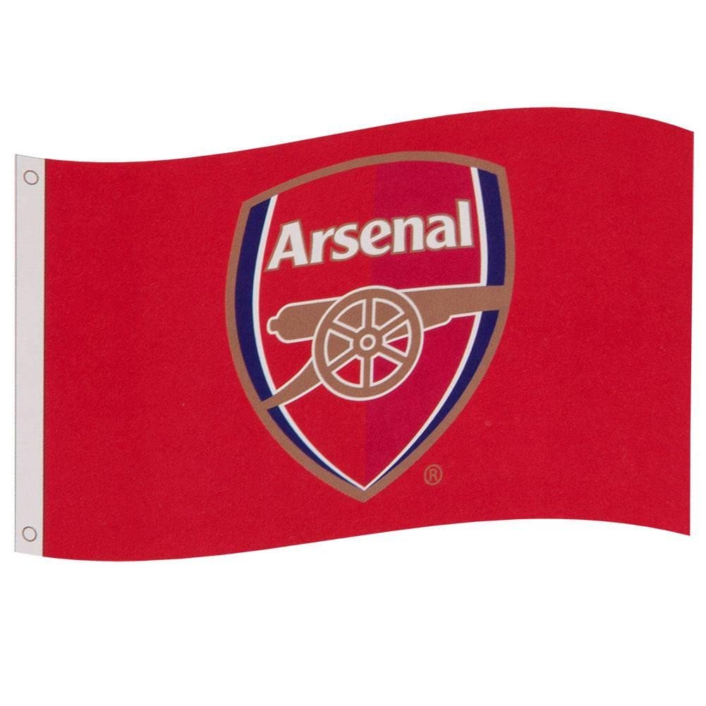 Arsenal F.C. Flag - Red, Large, Weather Resistant, Sports Event