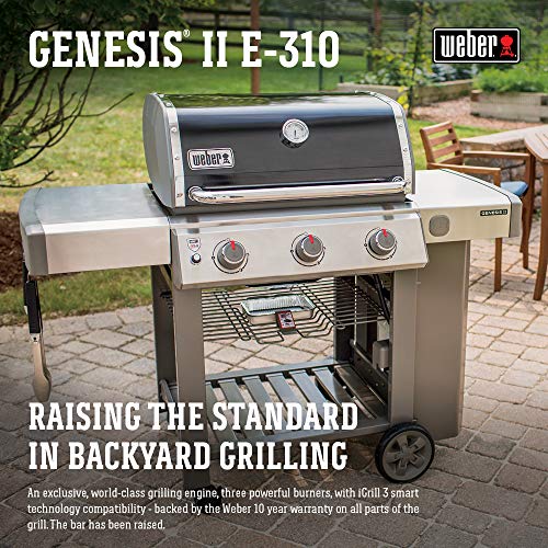 er Genesis II E310 Liquid Propane 3Burner Grill, Black Pricepulse