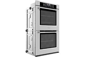 Empava 30" Double Electric Wall Oven Self-Cleaning Convection Fan Touch Control, Stainless Steel