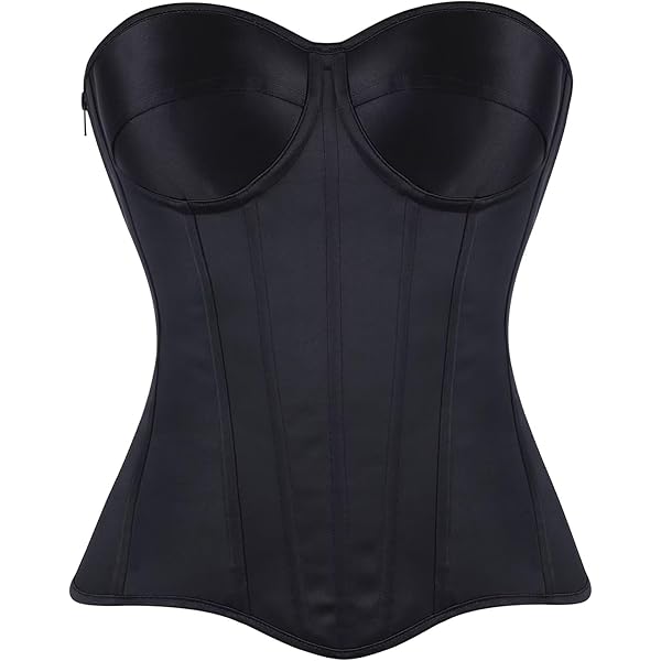 Amazon.com: DKCHENH Women's Sexy Off-The-Shoulder Lace Trim Corset