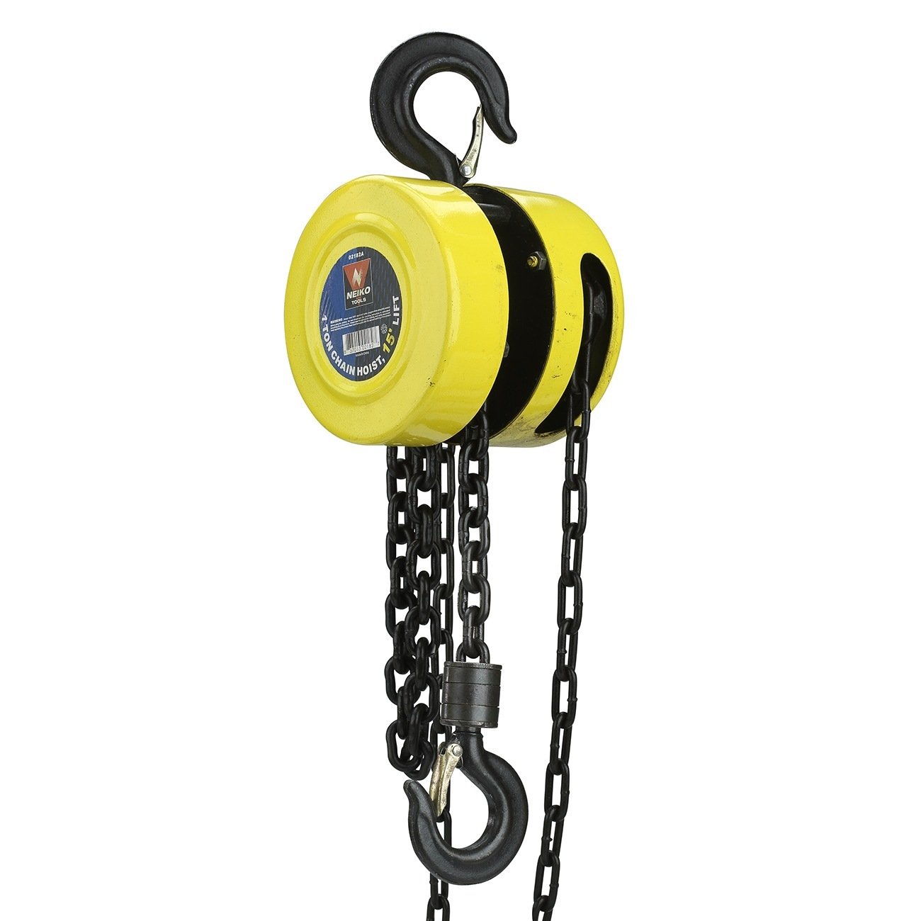 Neiko 02182A Chain Hoist Winch Pulley Lift, 1 Ton 15 Feet