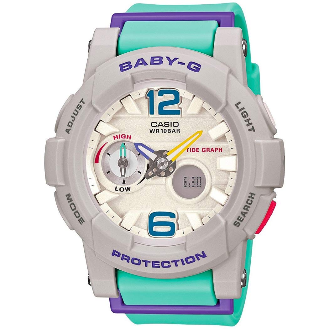 g shock purple green