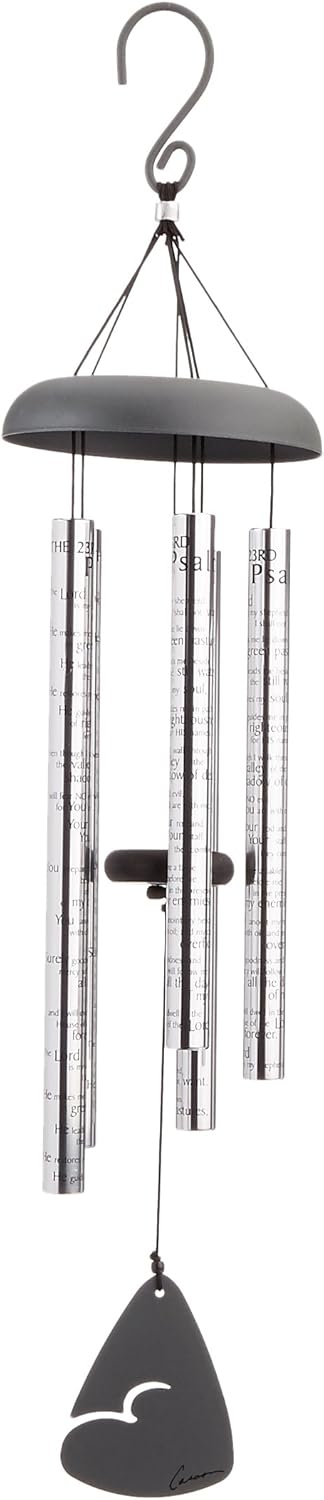 Carson Home Accents 23rd Psalm Sonnet Wind Chime (62957)