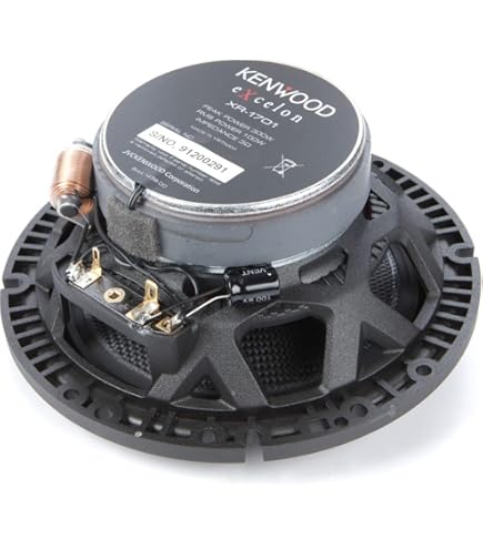 Amazon.com: Kenwood Excelon XM65R Motorcycle Speakers (Pair), 6.5