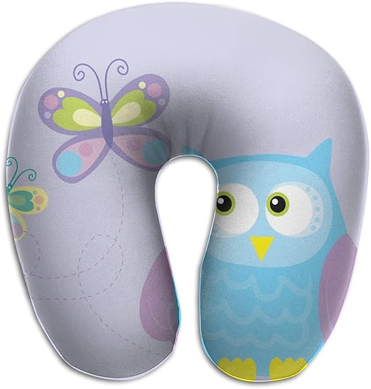Amazon Com Kopglnm Purple Owl Neck Pillow Comfortable Soft