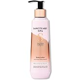 SANCTUARY Spa Lily And Rose Body Lotion, Body Moisturiser, With Lotus Flower And Vitamin C, Vegan And Cruelty Free 250ml