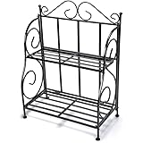 Amazon.com - Spectrum 28810 Countertop 3-Tier Spice Rack, Black - Counter Spice Rack