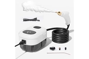 IHOMEY High Pressure High Temperature Steam Cleaner, Portable Steam Cleaner Carpet and Upholstery, Tiles, Car, Floors