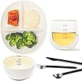 Uba Bariatric Must Haves Kit for Pre & Post Surgery Diet with Essential Portion Control Tools and Bariatric Guide for Gastric Sleeve, Bariatric & VSG - 4PC