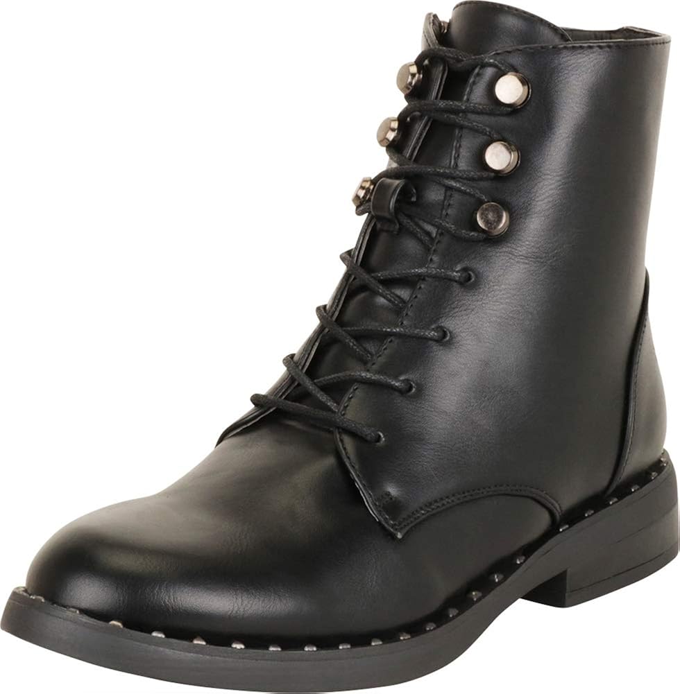 MARCO TOZZI Damen Stiefeletten Mit Blockabsatz - Elegante Schnürstiefeletten Mit Reißverschluss