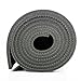 Extra Long Professional Yoga Mat, Extremely Durable, Non Toxic, Ashtanga Approved (Black)