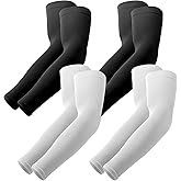 YESLIFE UV Sun Protection Arm Sleeves for Men & Women, UPF 50 Cooling Sports Sleeve