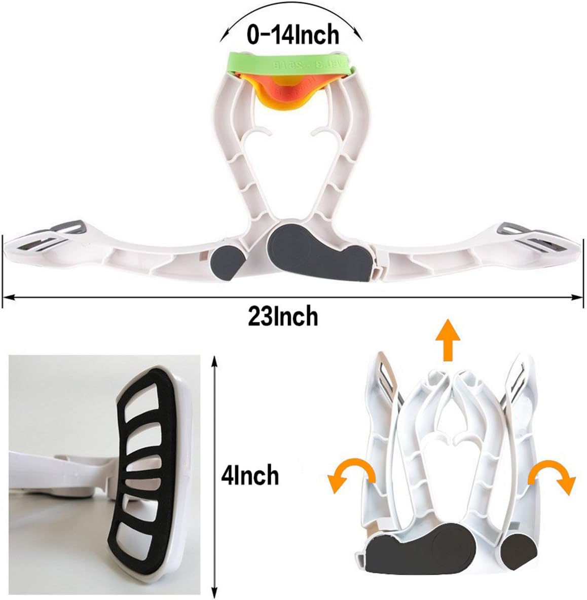 Scarmat Workout Equipment for Home Workouts Arm Machine System Excerise with 3 System Resistance Training Bands Fitness Equipment for Tones Strengthens Arms Biceps Shoulders Chest (Arm Machine) : Sports & Outdoors
