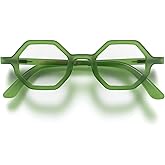 LONDON MOLE® Malibu reading glasses | Hexagonal/octagonal shape | Unisex | Spring hinges