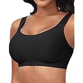 Ganado Seamless Wireless Bras for Women Full Coverage No Underwire Supportive Bras Padded T Shirt Bra Comfort Bralette