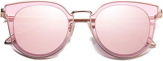 rose gold polarized sunglasses