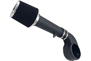 OBUYTO 3.5-Inch Cold Air Intake Kit with Filter 1988-1995 Compatible for Chevrolet GMC C/K/R/V C1500 C2500 C3500 K1500 K2500 K3500 for Suburban 1500 2500 4.3L V6 5.0L 5.7L V8 (Black Tube & Black FIlter)