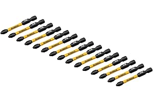 DEWALT FlexTorq 1/4-in x 2-in Phillips Impact Driver Bits Hex Shank (15-Piece) (DWAF2PH2IR15)