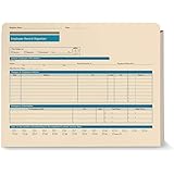 ComplyRight Employee Records Organizer Expandable | 12" x 9-1/2" x 1-1/4" | Recordkeeping Folders | 25 Pack