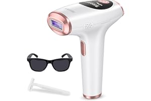 AMZGIRL Laser Hair Removal for Women Men, At-Home Upgraded to 999,999 Flashes Permanent Hair Removal Device on Facial Legs Arms Bikini Line