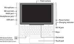 Venturer 11.6" 2-in-1 Detachable Laptop