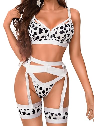 Kaei&Shi Sexy Cow Costume Cos Cowgirl Cosplay Lingerie For Women Set Exotic  Slutty 2XL Plus Size Cow Print 2X-Large in Saudi Arabia | Whizz Costumes