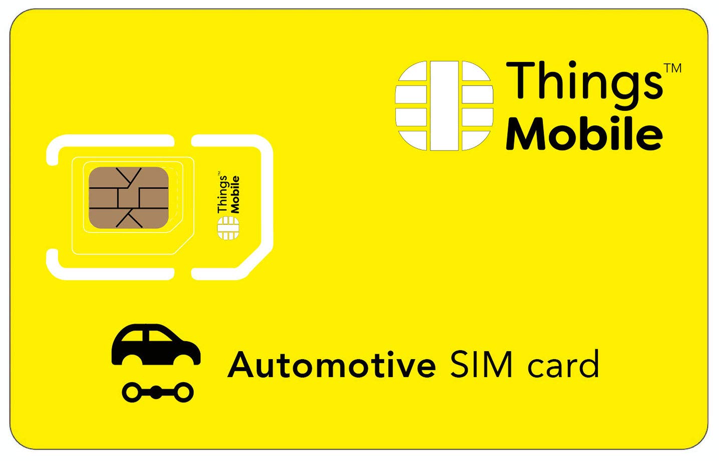 Things Mobile SIM Card for Vehicle GPS TRAKER - Global Coverage, Multi-Operator, No Fixed Costs, €120 Credit Included