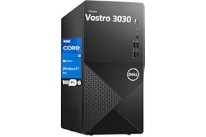Dell Tower PC Desktop Computer for Home Business Student, 12th Gen Intel 4-Core Processor, 32GB DDR5 RAM, 1TB PCIe SSD, WiFi 6, Bluetooth, DisplayPort, HDMI, Type-C, Windows 11 Pro