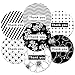 JPSOR Thank You Stickers, 1.5inch Assorted Heart and Round Shape Adhesive Label Stickers for Baby Shower, Wedding, Birthday, Party (2 Rolls, 600ct) (600)