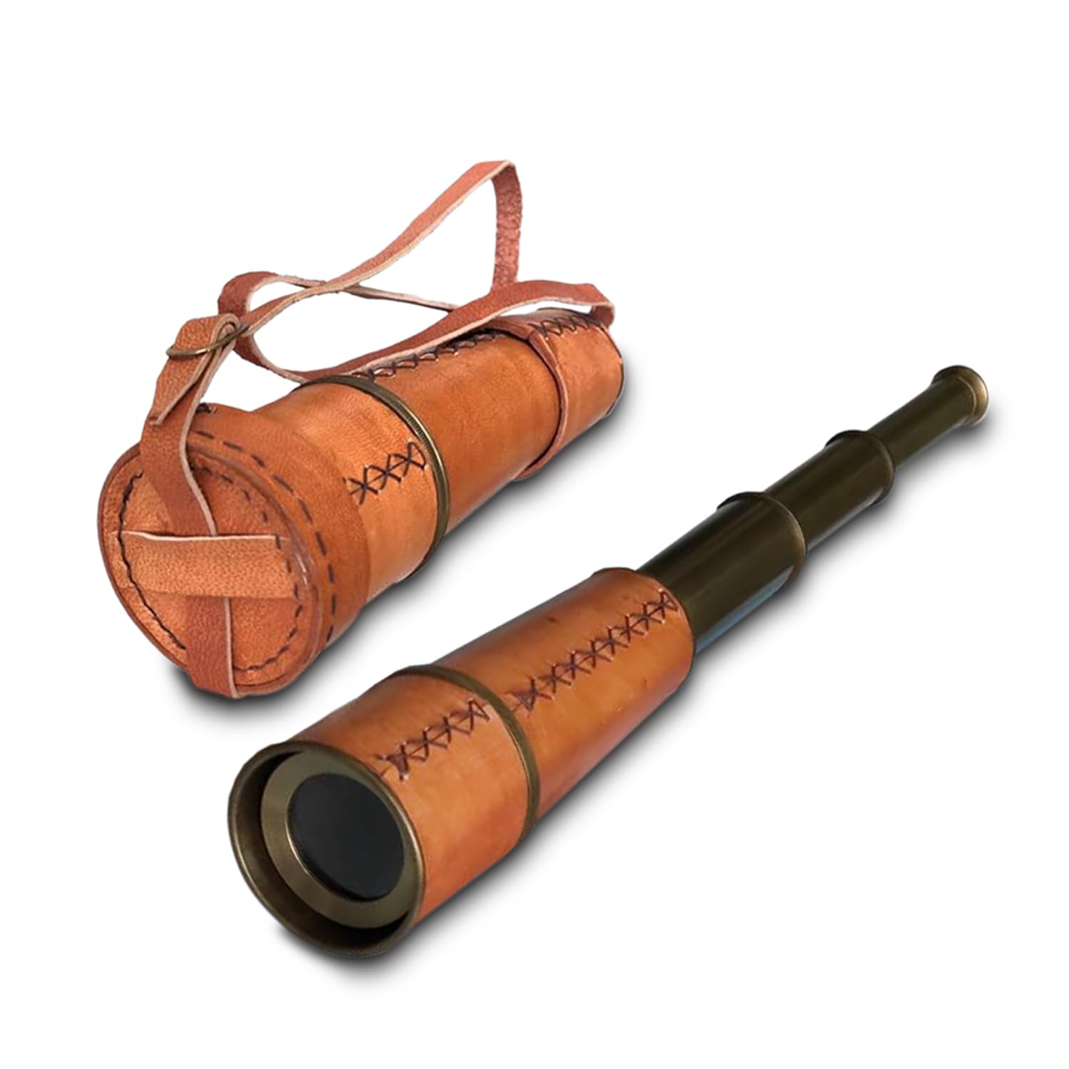 NAUTICALMART Brass Nautical Antique Telescope - 18 inches Long