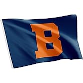 Desert Cactus Bucknell University BU Flag - 3 x 5 Feet Bison Banner, Indoor/Outdoor Durable Fabric, 100% Polyester Design (Style 6)
