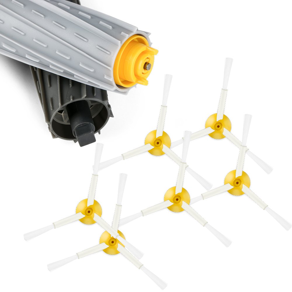 Vacuum Accessories For iRobot Roomba 800 & 900 Series 980 960 961 860 870 871 880 894 861 864 Model Replacement Kit Replenishment Roomba 15pcs Parts Set HEPA Filters Side Brushes Debris Extractor