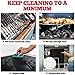 GObbq Grill Mats Non Stick - Heavy Duty 600 Degree, XL 18 x 13 inch (2 Pack) Reusable BBQ Grill Mat for Gas, Charcoal, Electric Grill