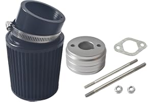 VCUJSUC 58mm Air Filter Adapter Kit For the Coleman CT100U Mini Bike (Black)
