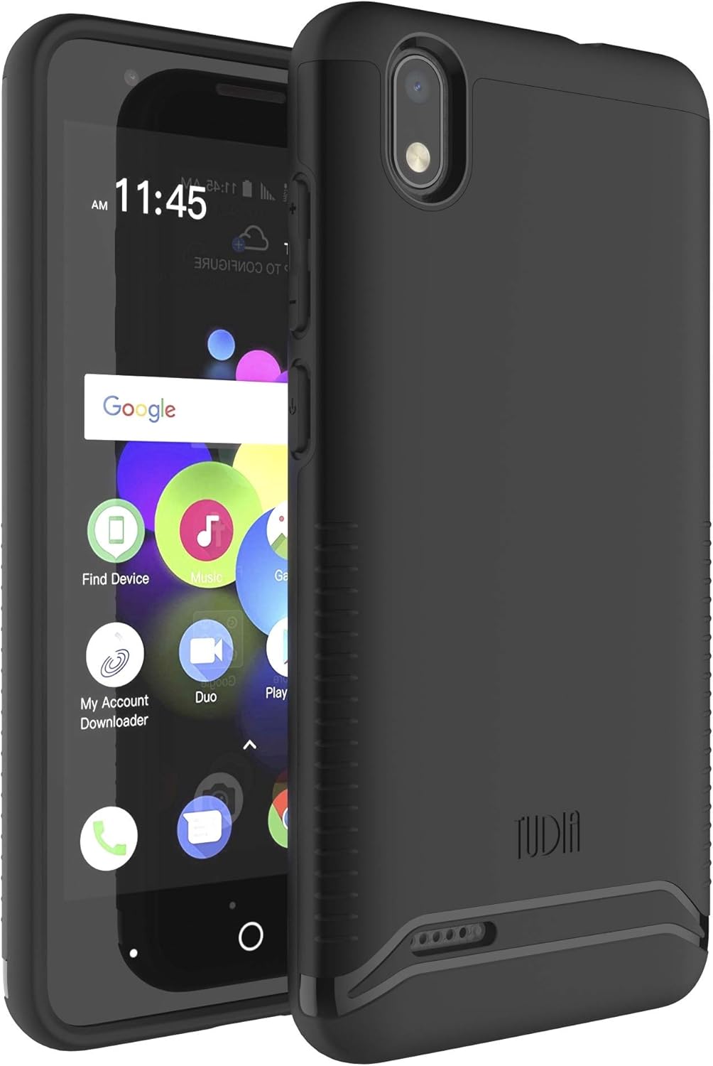 Amazon Com Tudia Dual Layer Fit Merge Designed For Zte Z1 Case