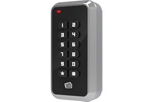 UHPPOTE 125khz Wiegand 26/34 Bits Card Reader Keypad Metal Enclosure Outdoor Rated IP65