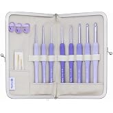 Tulip Tulip Knitting Needles ETIMO Murasaki Crochet Set with Cushion Grip TEM-001