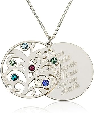personalized family necklace