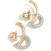 DEMARSON Women's Marisa Mini Pave Earrings
