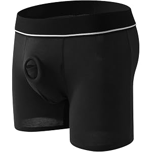 Men's Sexy Open Front Underwear Boxer Briefs Hollow Pouch Trunks Underwear Cut Out Bikini Trunks Men's Undie