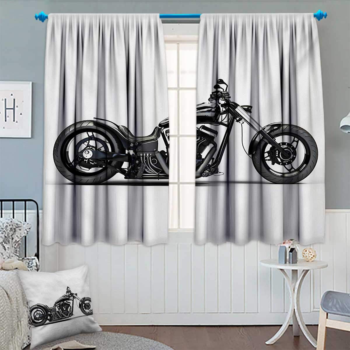 Best harley davidson living room drapes
