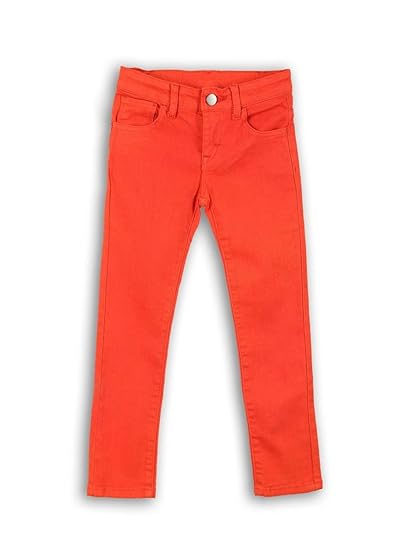 orange colour jeans