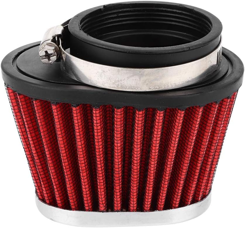 Motorcycle Air Filter, Mushroom Head Engine Air Cleaner Intake Filter Accessory Round Tapered Universal (55MM) - Image 5