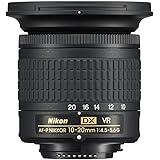 Nikon AF-P DX NIKKOR 10-20mm f/4.5-5.6G VR Lens Black