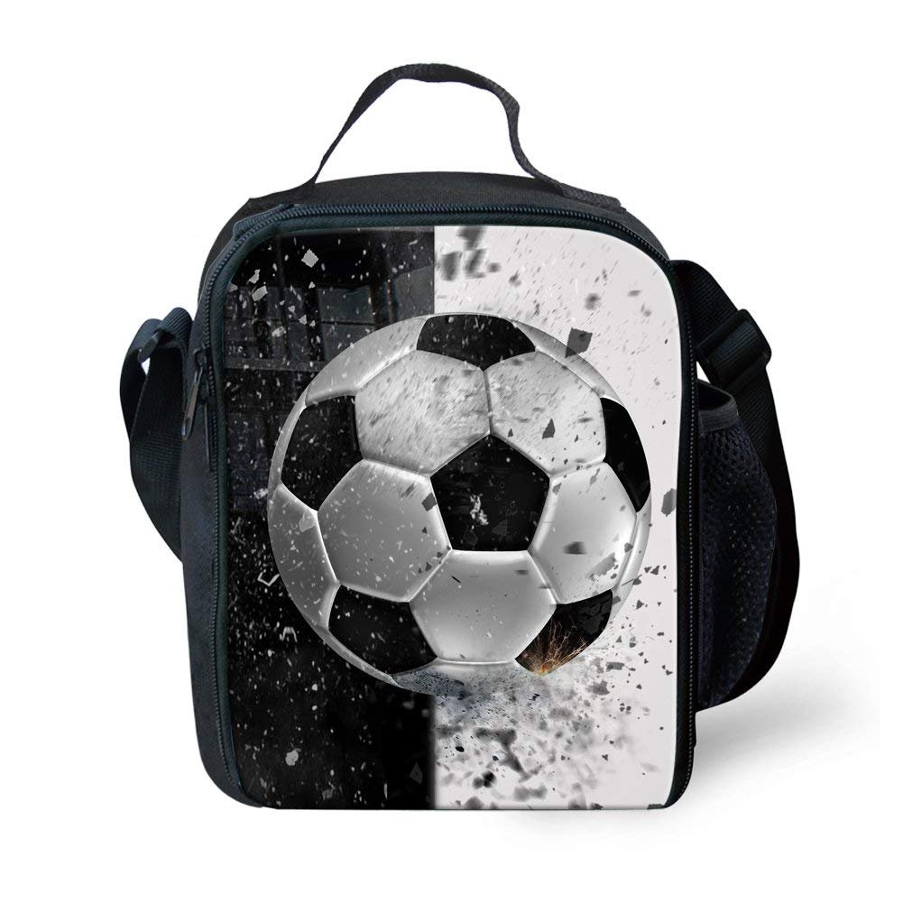 Boys football lunch box Clearance