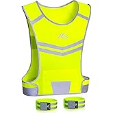 Reflective Running Vest Gear Cycling Motorcycle Reflective Vest,High Visibility Night Running Safety Vest